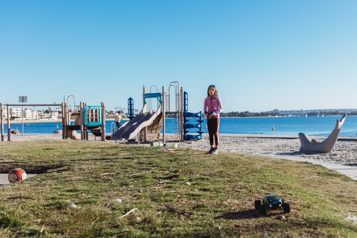 Beach at Fanuel Street Park - San Diego