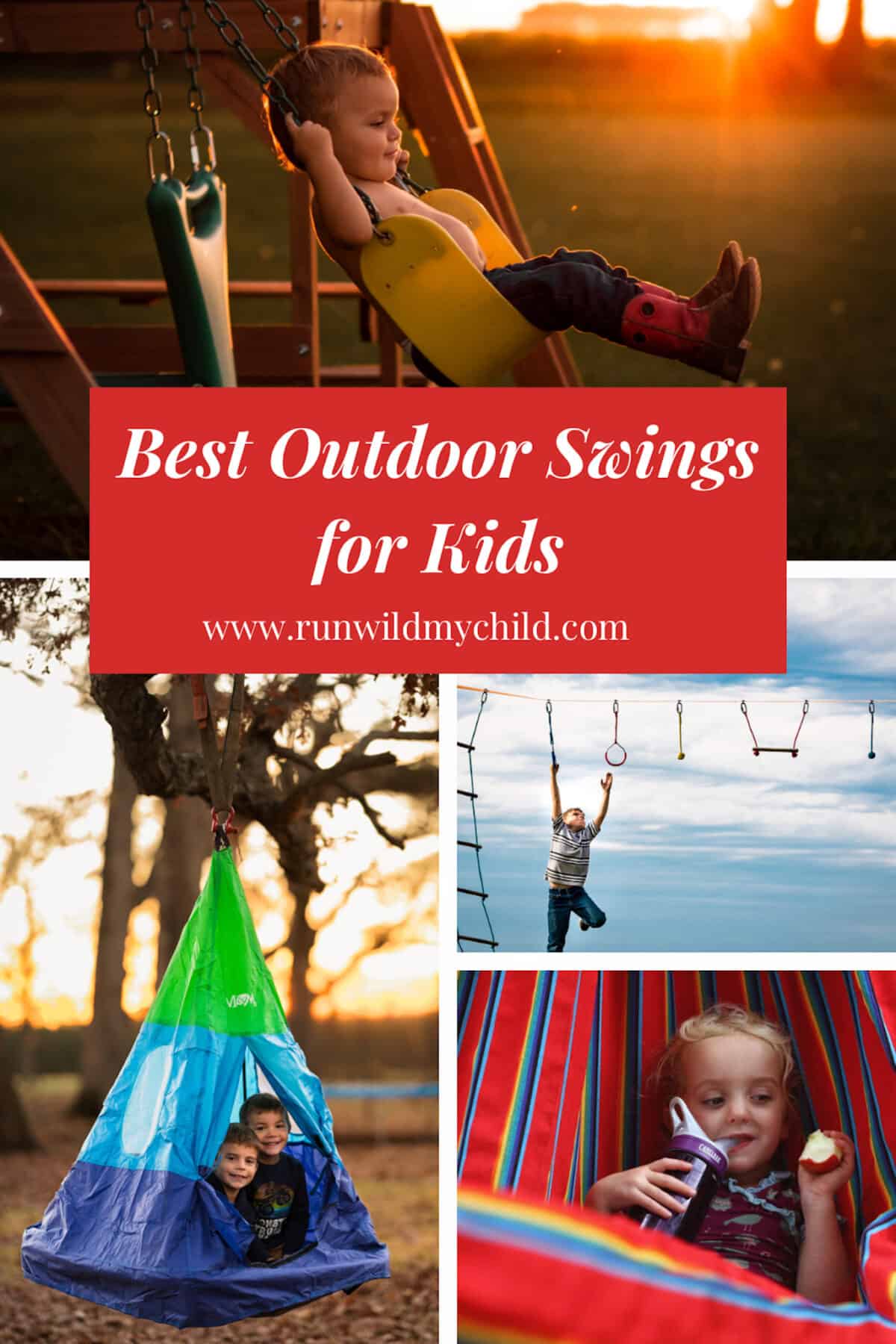 Best out door swings for kids 