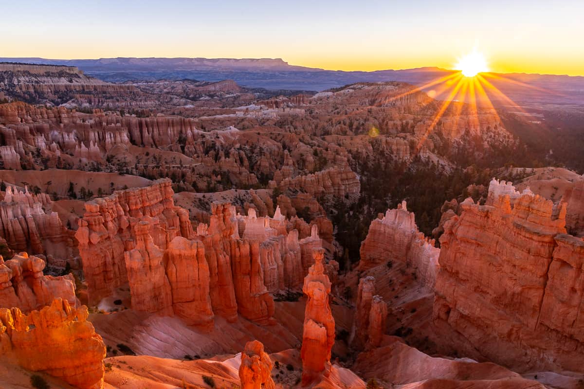 Bryce Canyon National Park Sunset Point sunrise