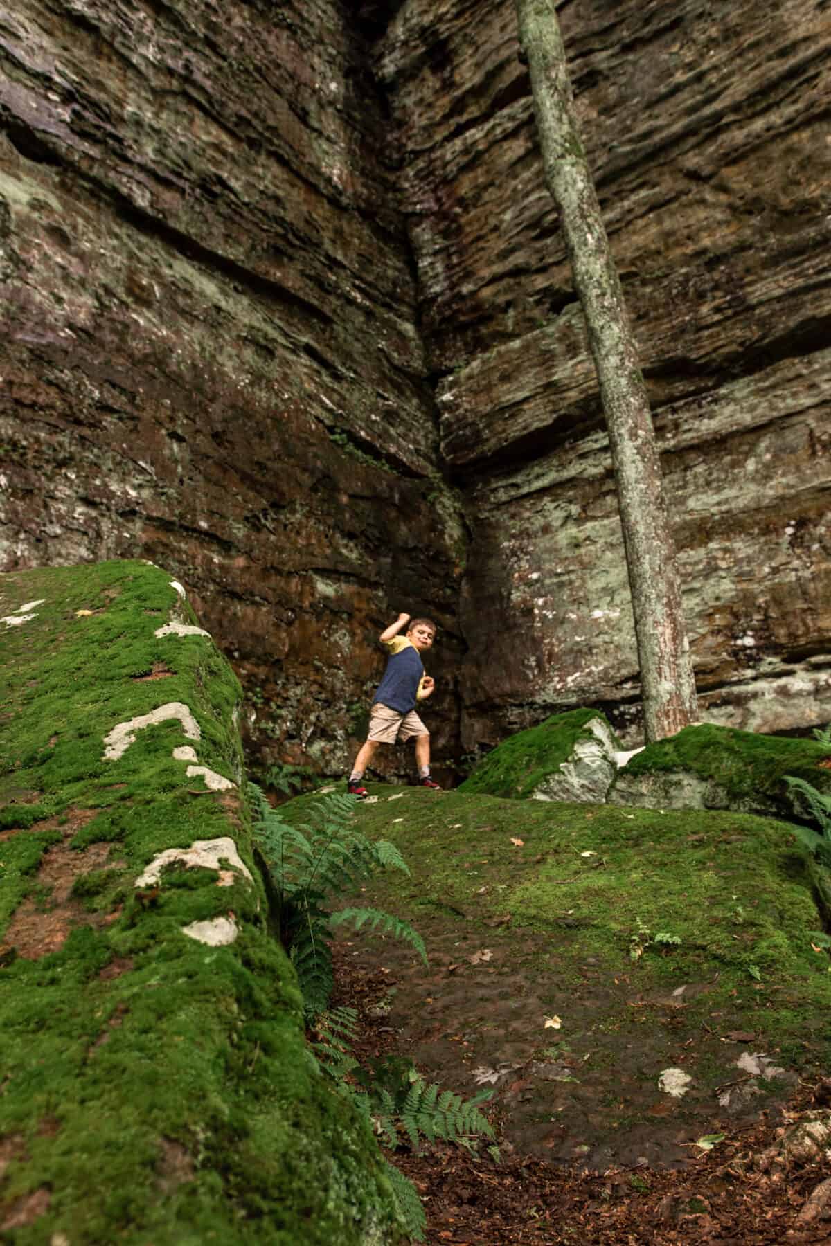 rock climbing helps kids build confidence and self esteem