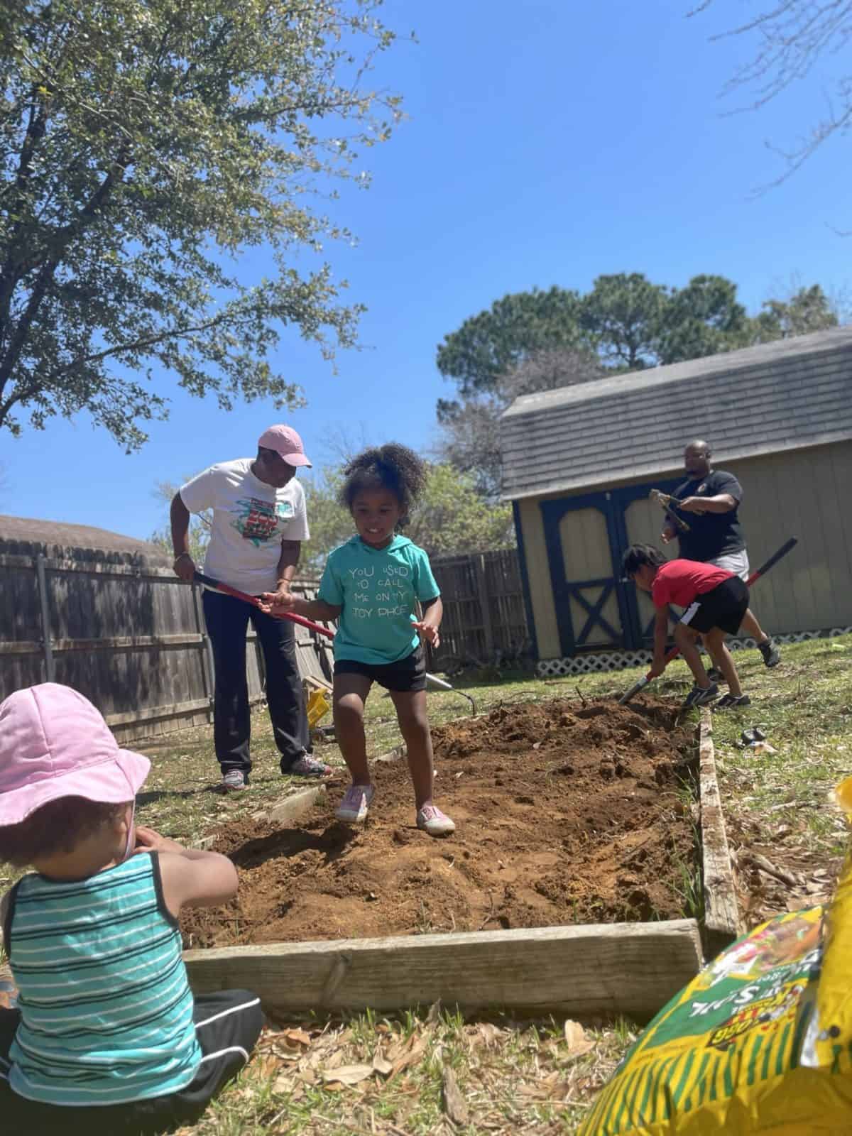 Tilling the soil