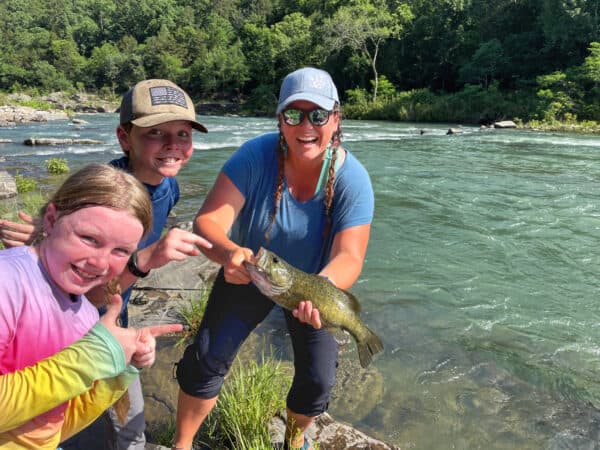 sand bar area at cossatot river state park bass fishing coleyraeh