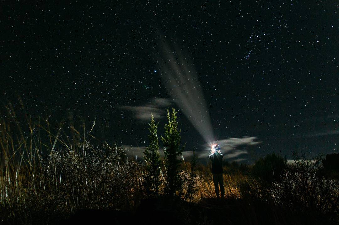 Night hiking with kids - fun fall outdoor activities