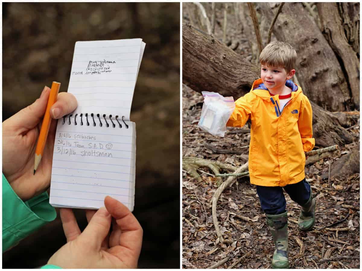 Logging your first geocache