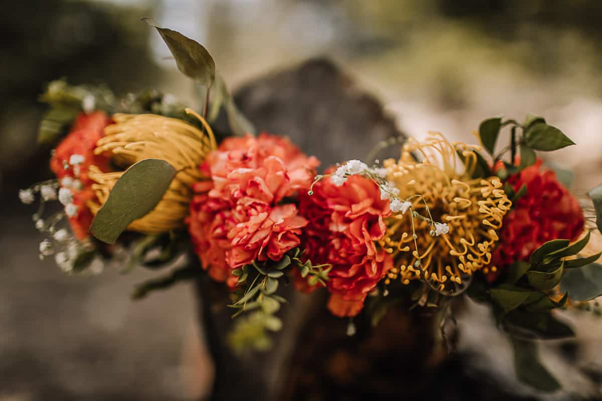 DIY nature crowns for kids - flower crown