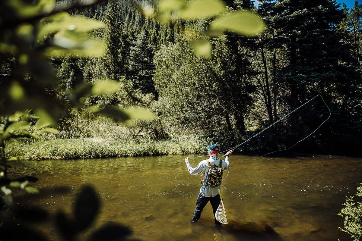 teaching kids the basics of fly casting