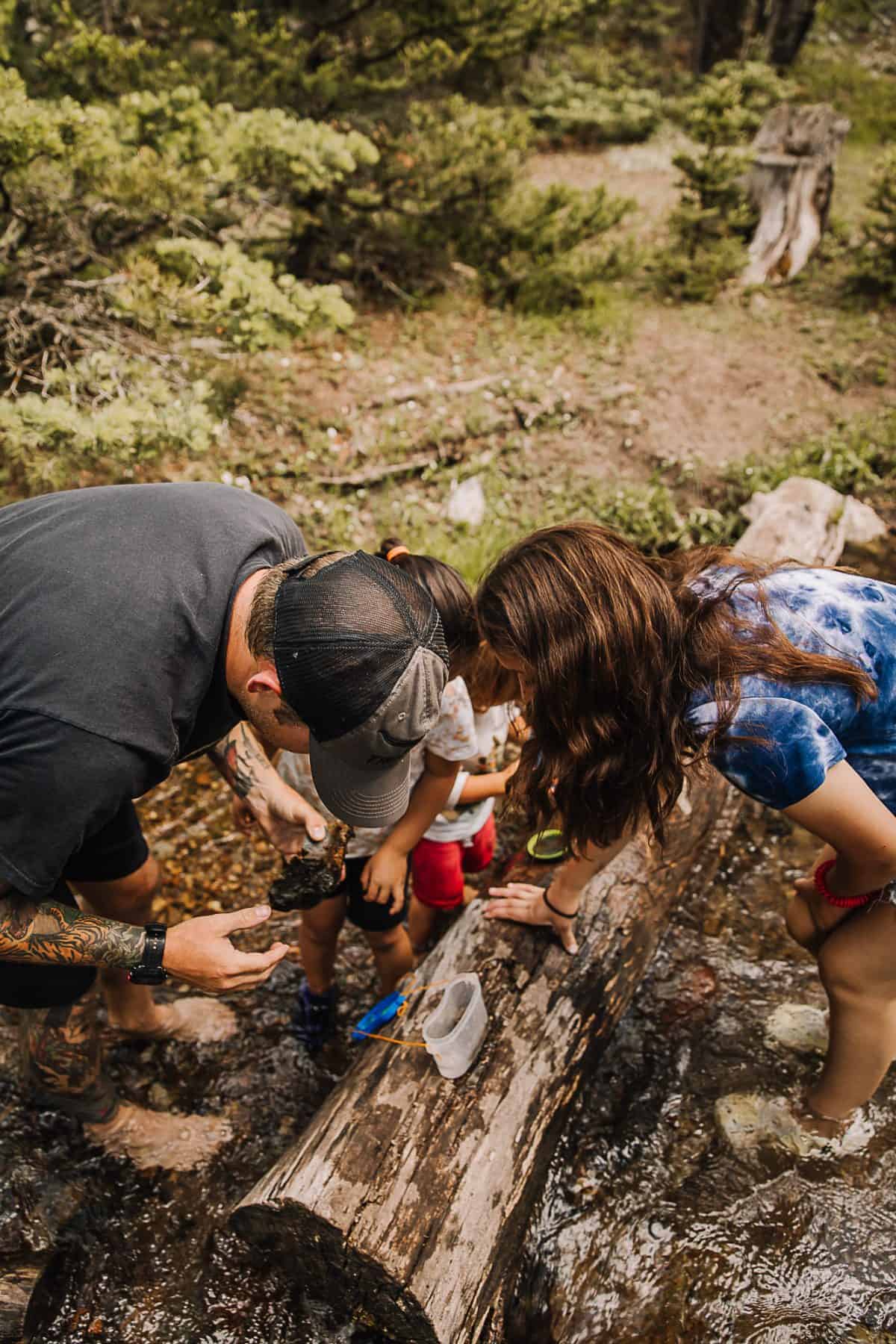 Teaching kids about science - Fly fishing with kids