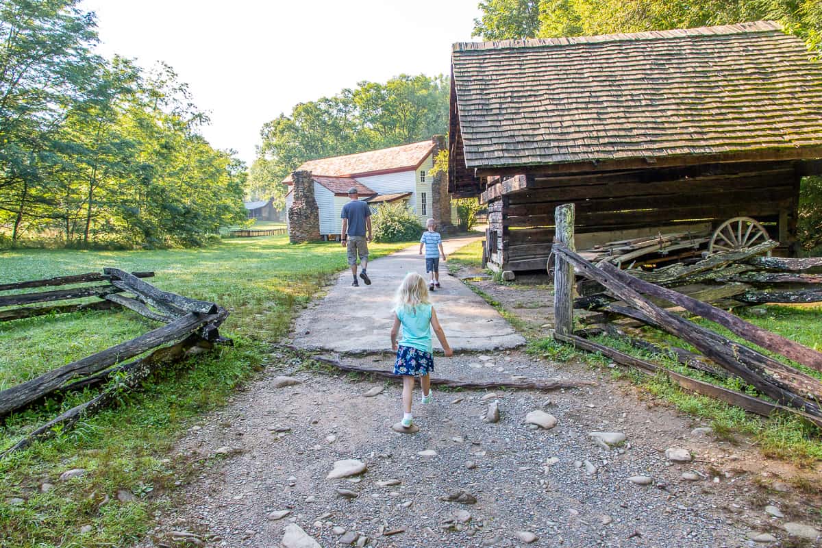 Cade's Cove with kids