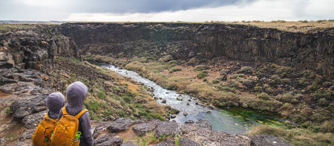 Snake River Canyon in Southern Idaho