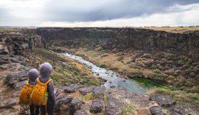 Snake River Canyon in Southern Idaho