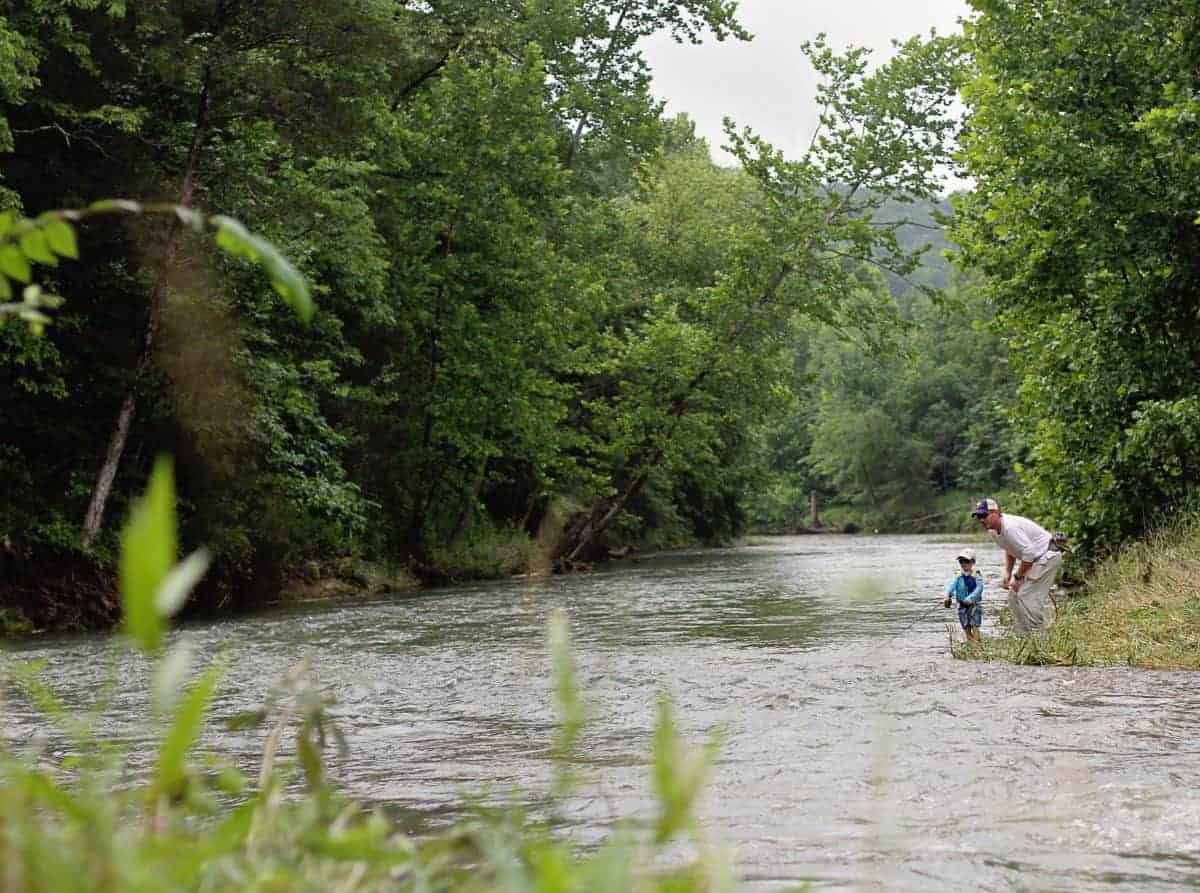 raising kids to love to go fishing