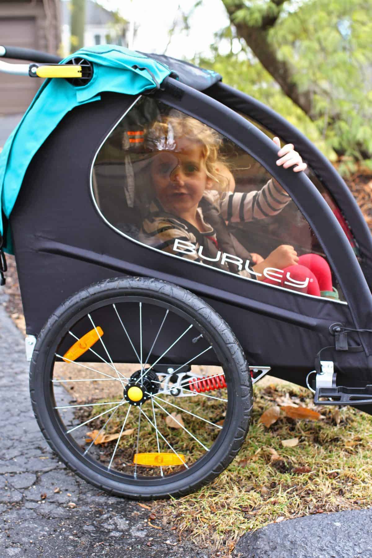 burley design encore x bike trailer review