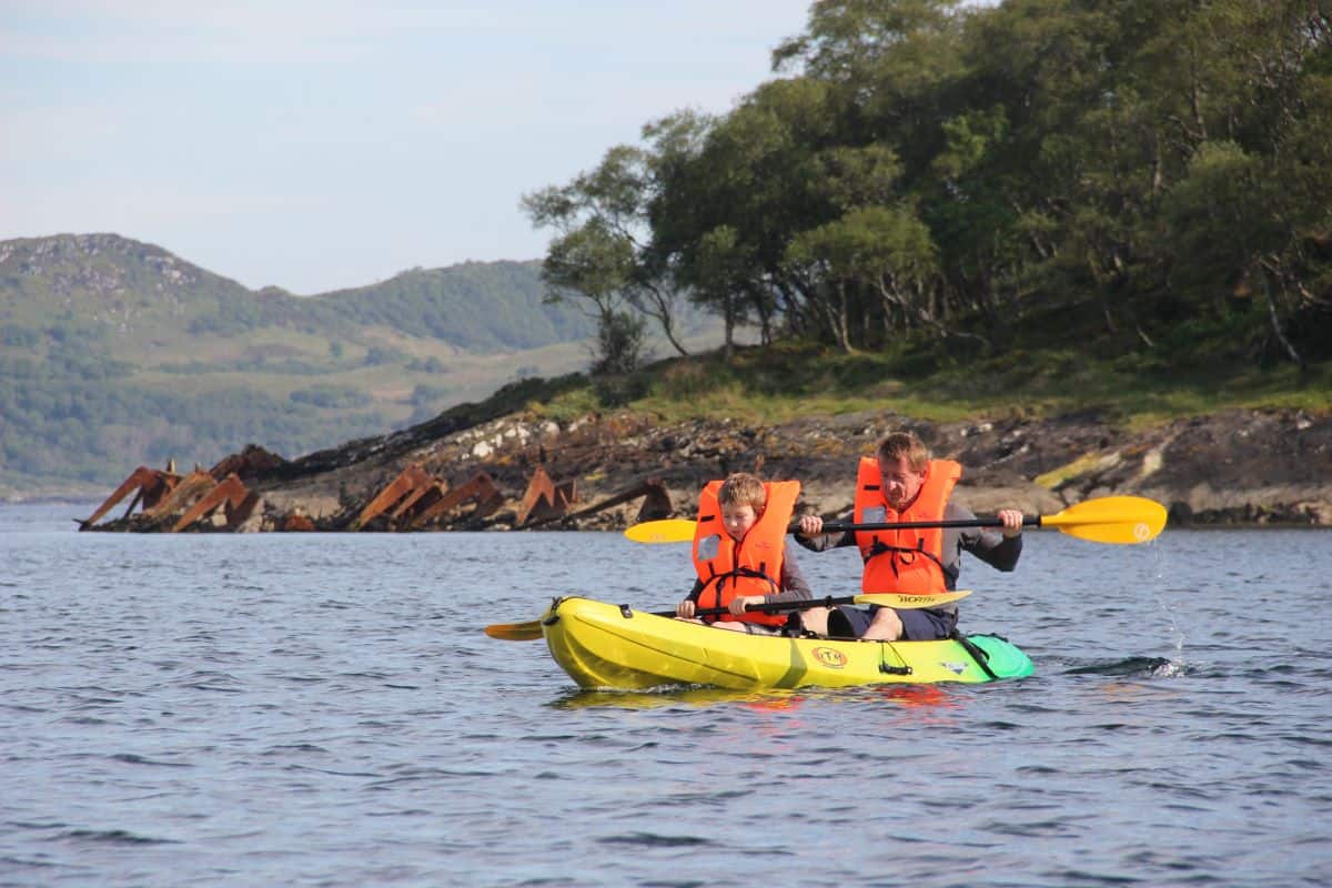 kayaking 