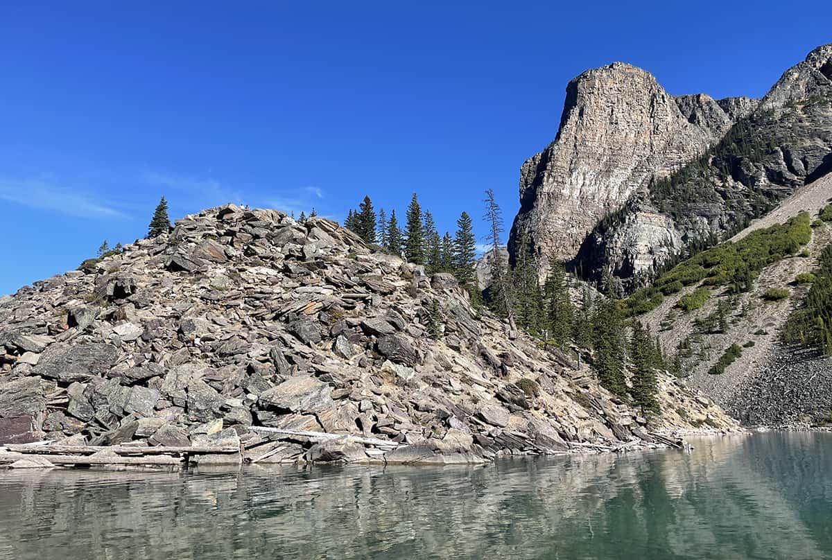 The Rockpile at Moraine Lake in Banff