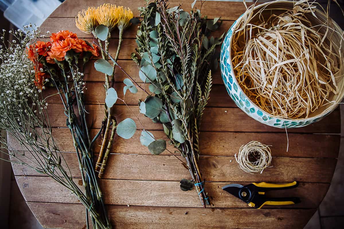 diy flower crown supplies