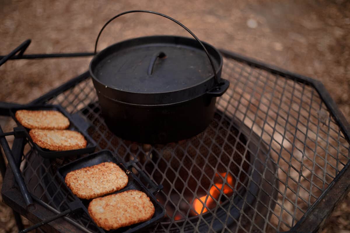 open fire dutch oven cooking