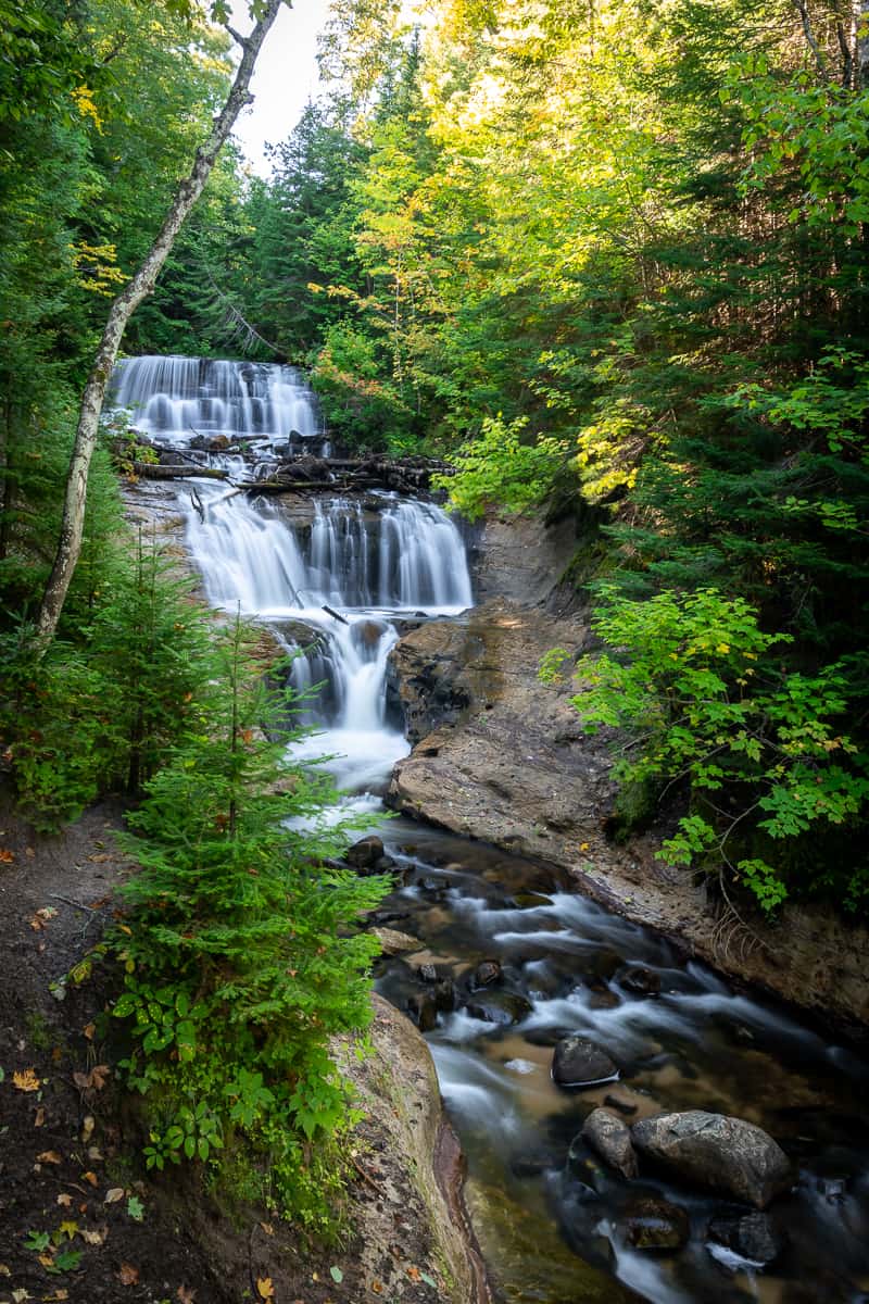 Pictured Rocks National Lakeshore with kids