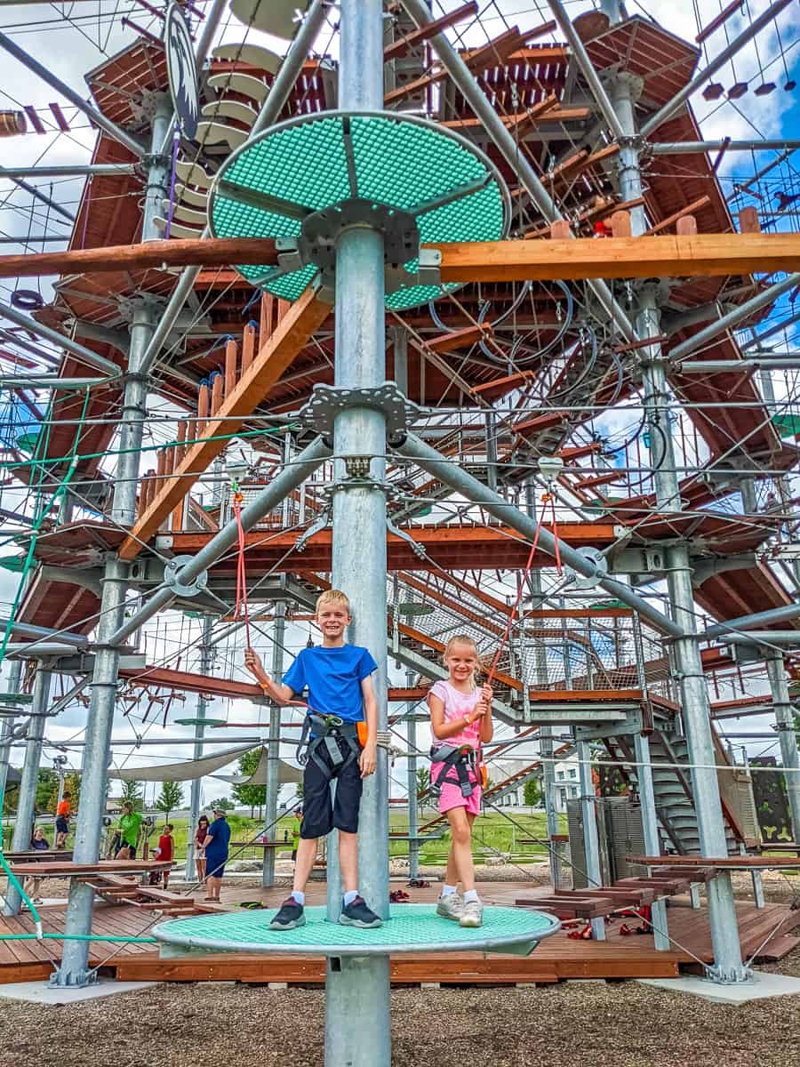 ryze park climbing tower