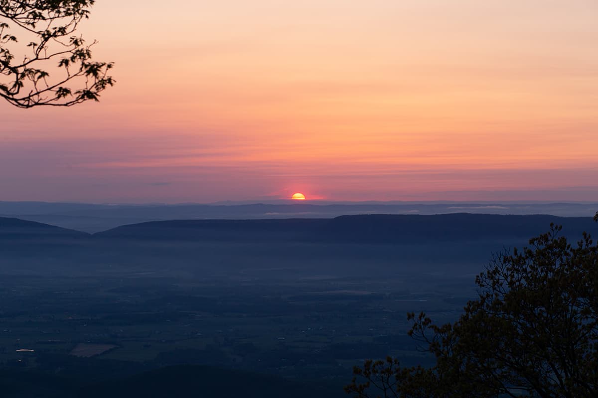 Sunset with kids