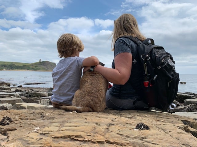 Keep the kids energy and motivation high with regular snack breaks when fossil hunting