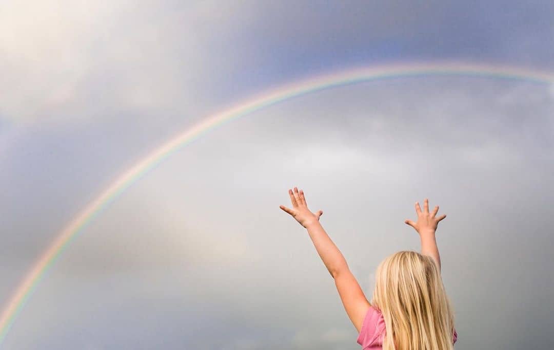 Rainbow Chasing with Kids