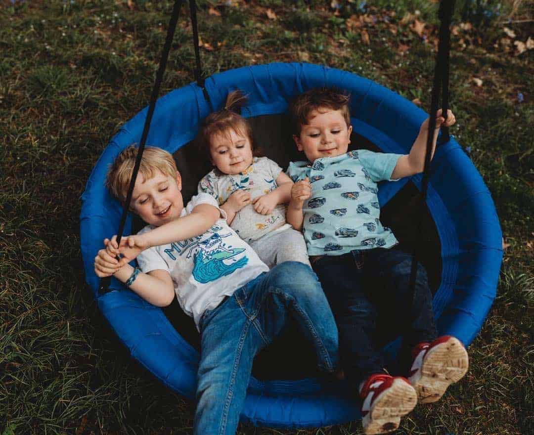 outdoor net swing for kids